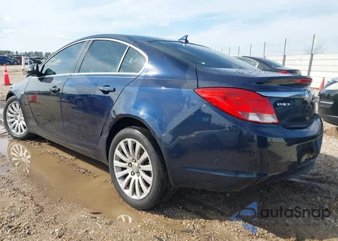 2011 Buick Regal Cxl Oshawa from USA, damaged, VIN 2G4GN5EC7B9182980